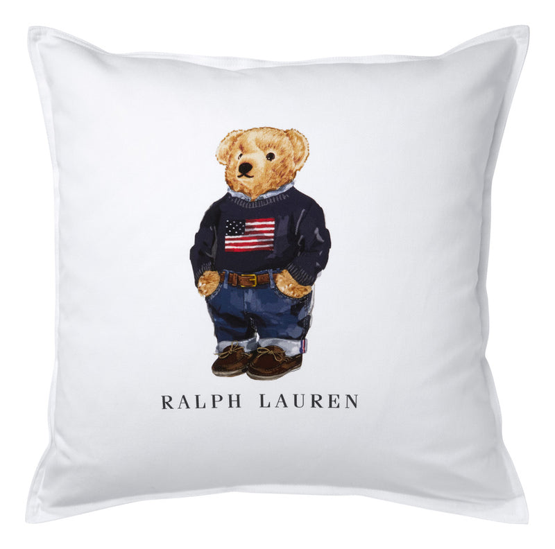 Decorative cushion cover Flag Sweater Bear