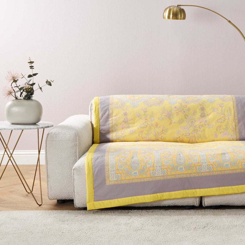 Plaid  INDIANROSES gelb