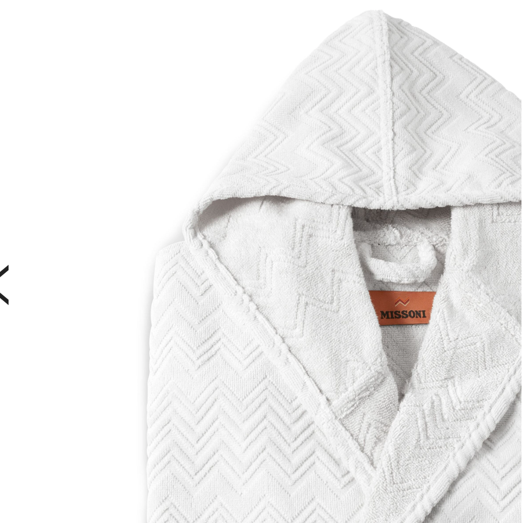 Bademantel Chalk missoni