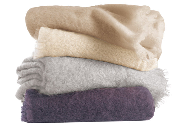 Wohndecke Mohair