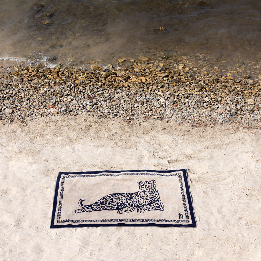 Strandtuch Leopard
