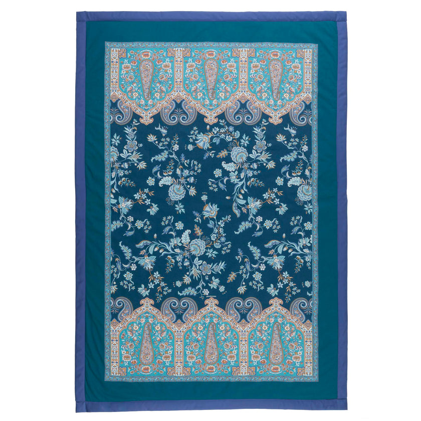 -Plaid  INDIANROSES blue