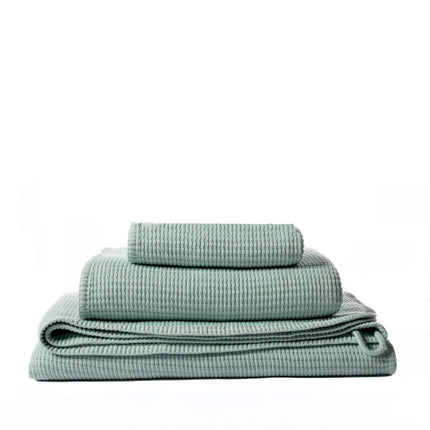 Frottier Waffel aqua