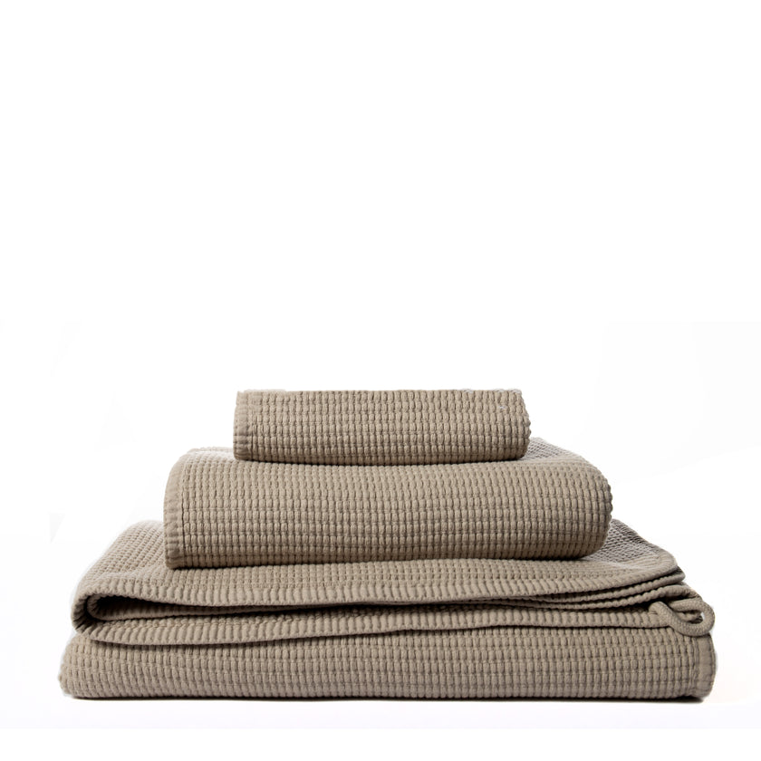 Frottier Waffel greige