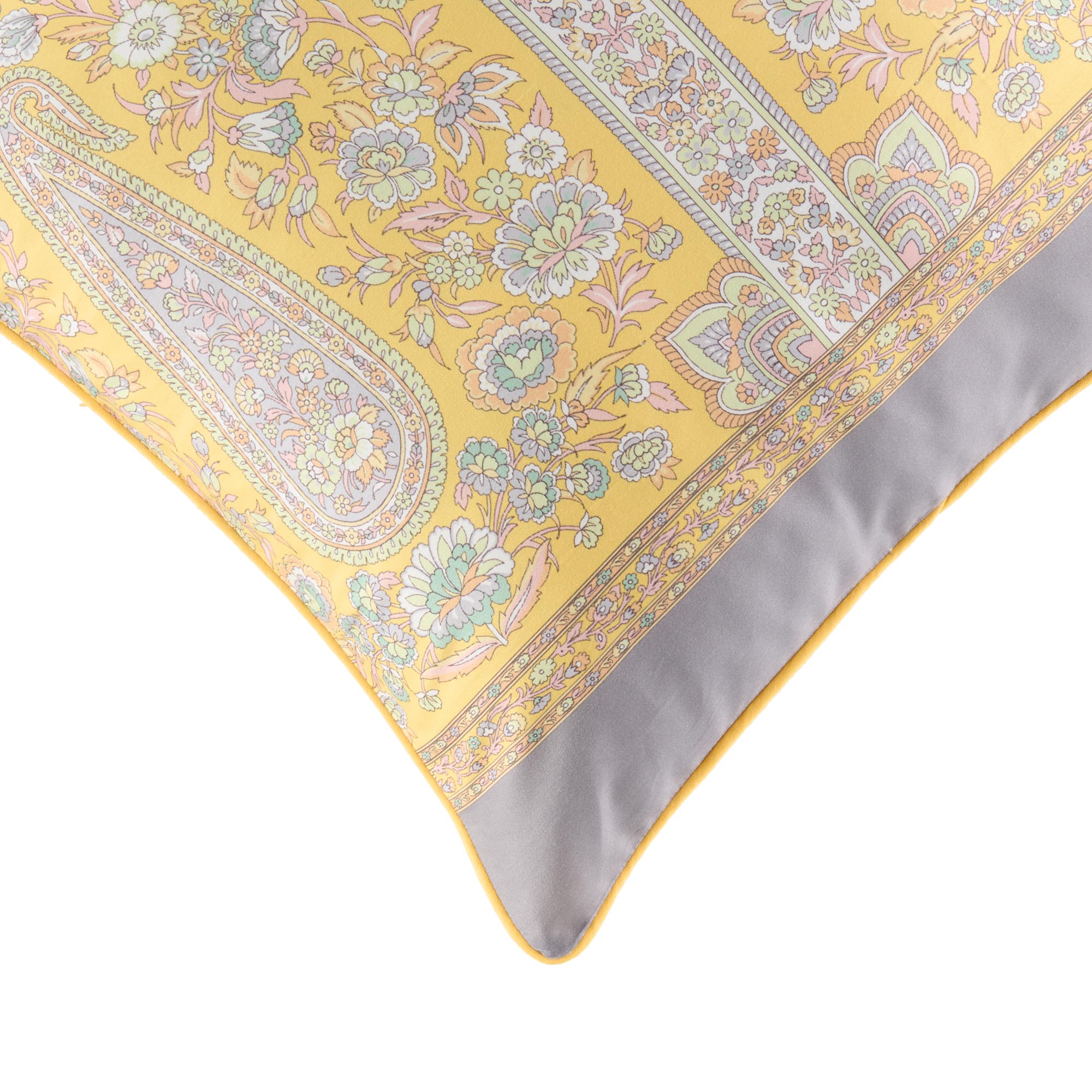 Kissen IndianRoses gelb