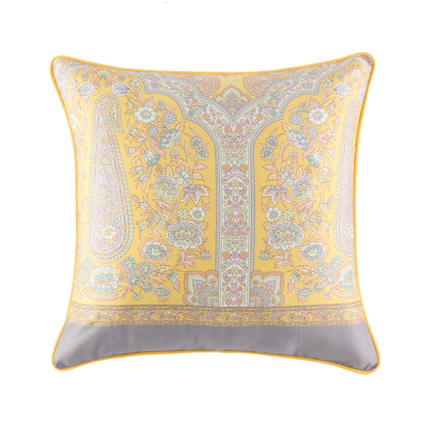 Kissen IndianRoses gelb