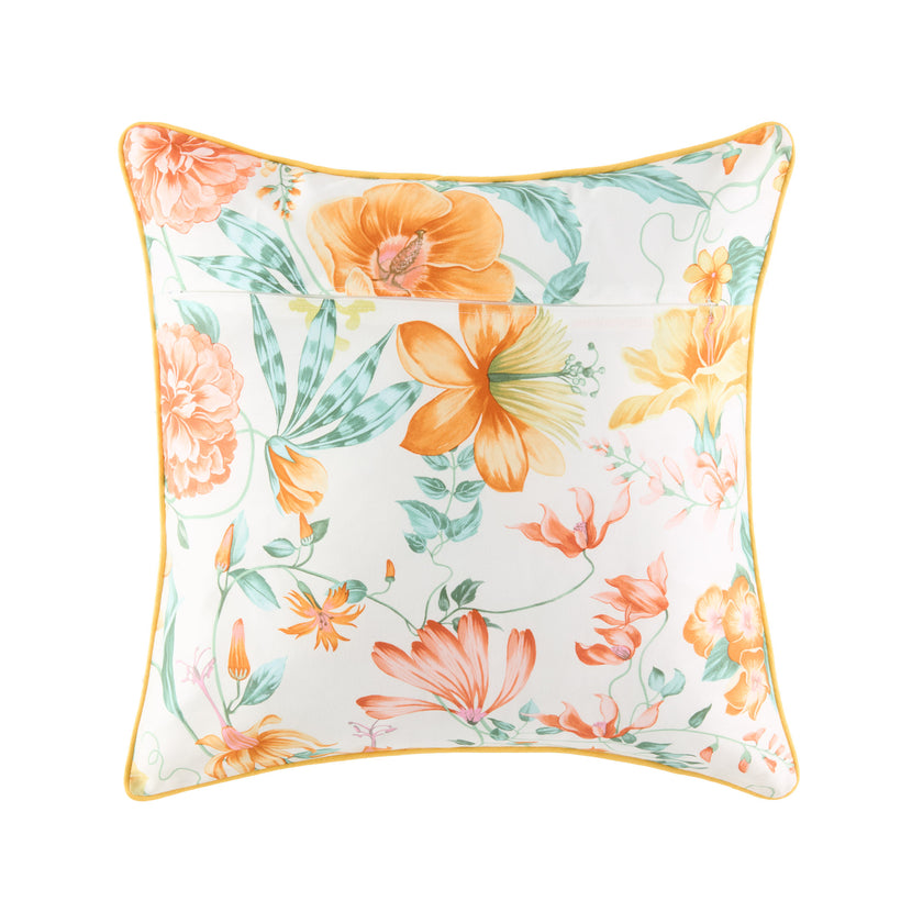 Kissen Casablanca gelb rückseite