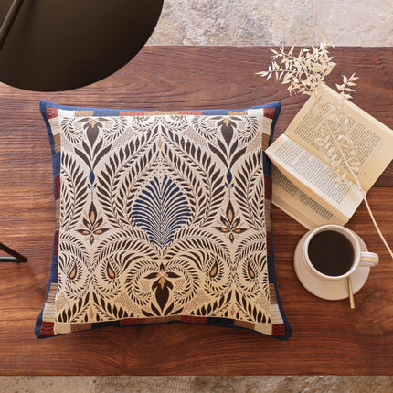 Kissen Jacquard Nairobi  blue