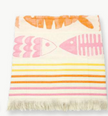 Strandtuch Fisch  orange