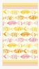 Strandtuch Fisch  orange