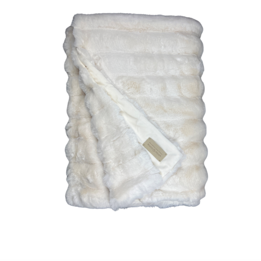 Wohndecke Arctic Fox ivory