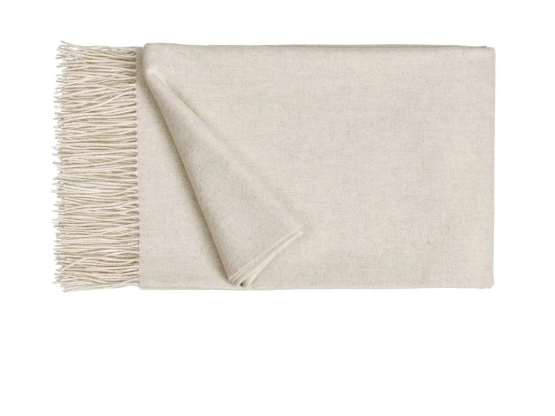 Wohndecke Nomad Yak weiss