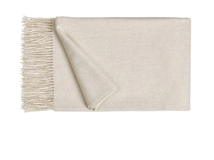 Wohndecke Nomad Yak weiss