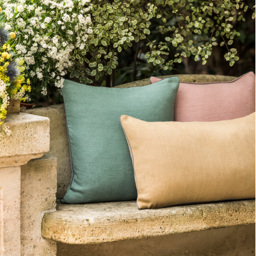 Zierkissen Pigment Rotin