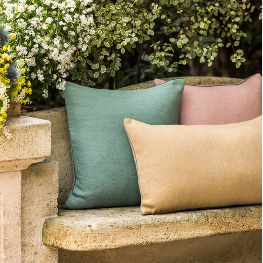 Zierkissen Pigment Rotin