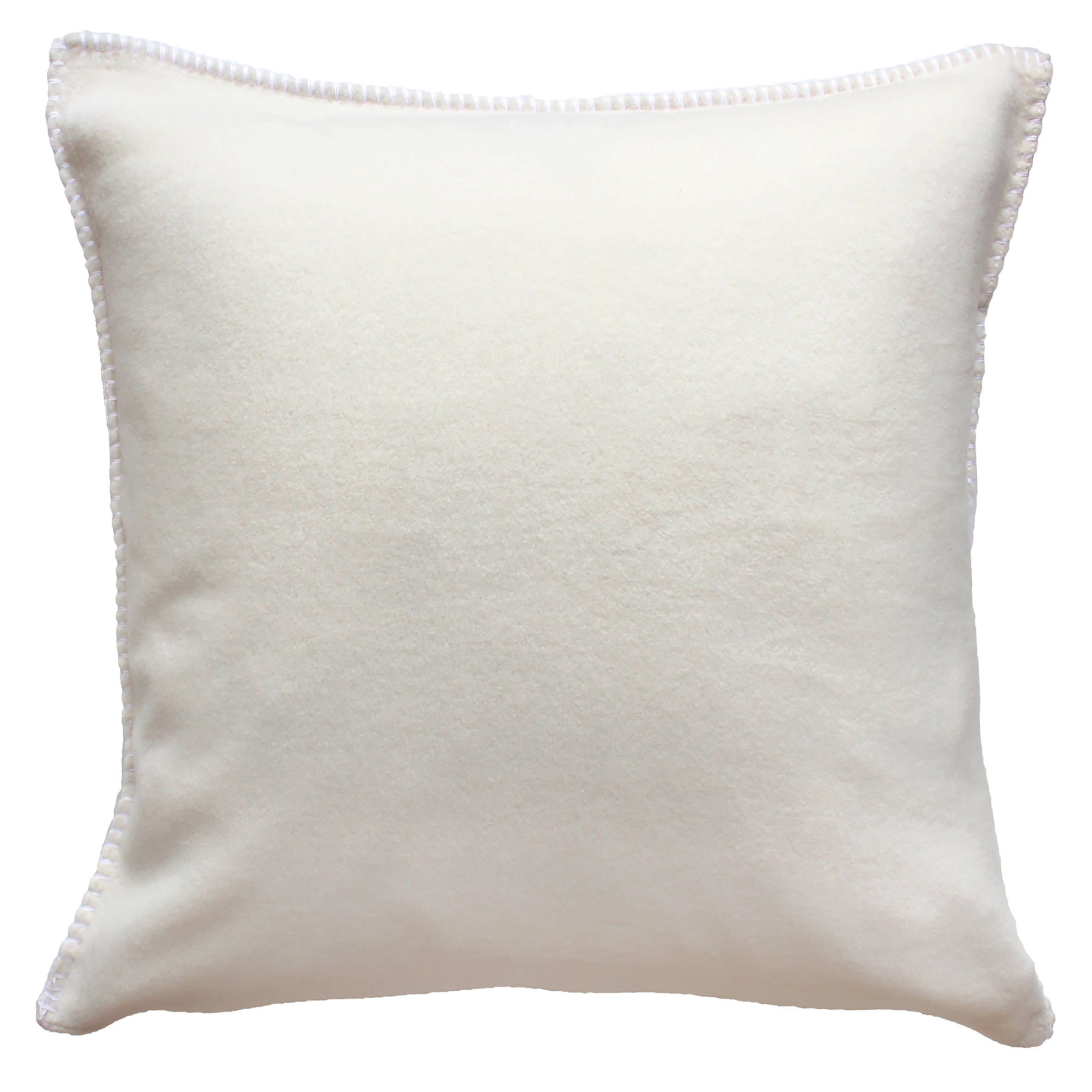 Zierkissen wollweiss