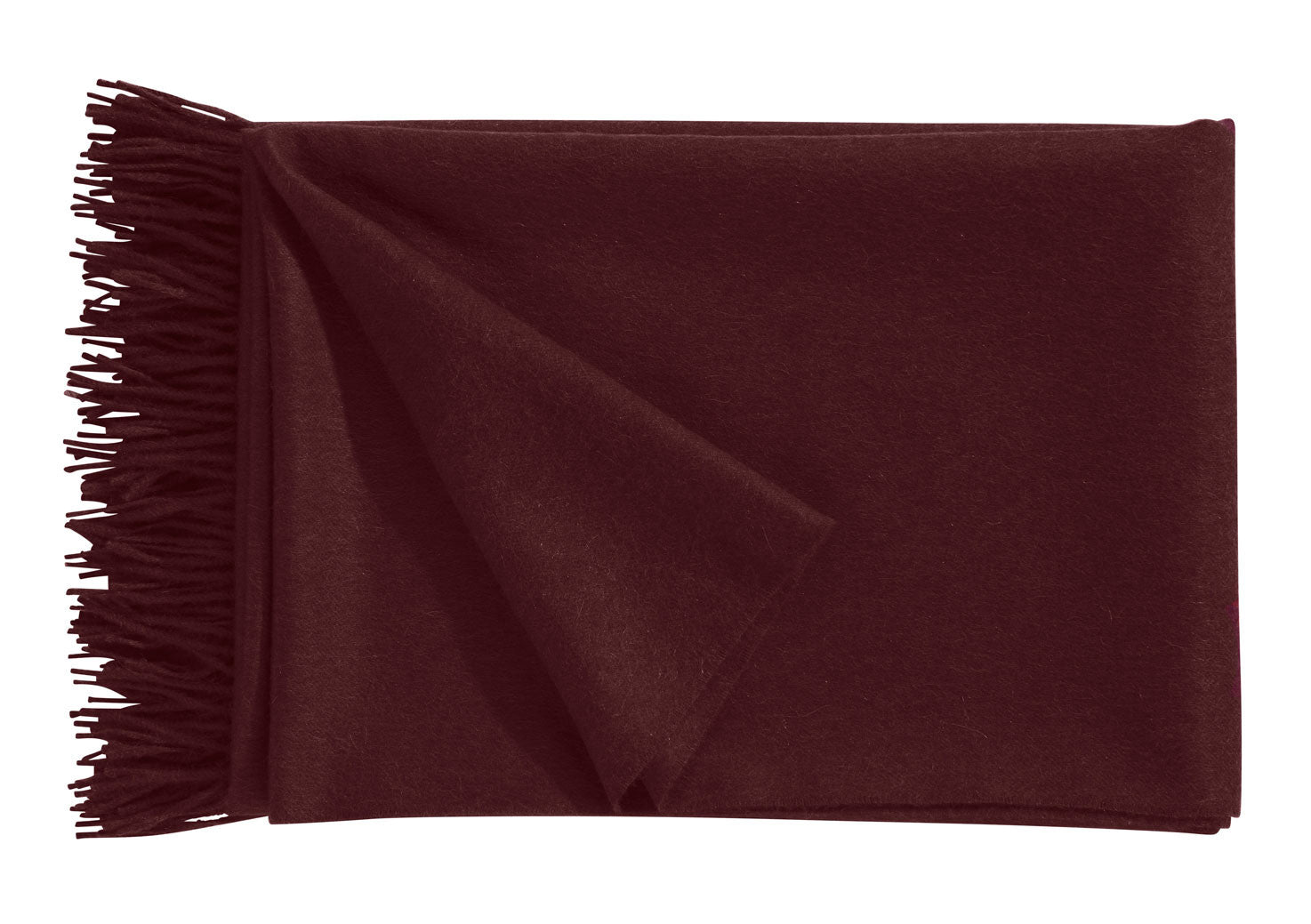 Wohndecke  bordeaux