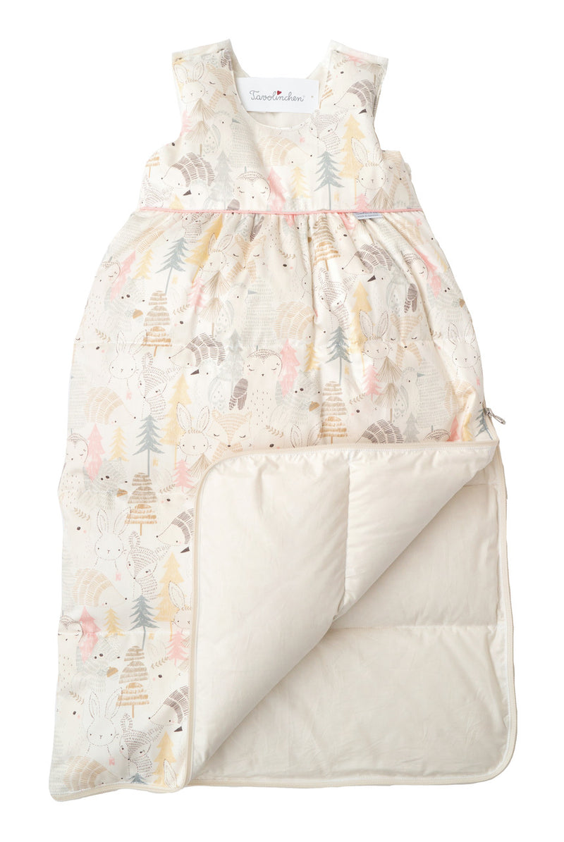Down Sleeping Bag Waldtiere/forrest animals