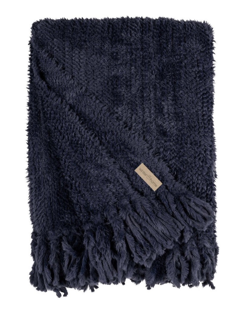 Wohndecke Yak Indigo
