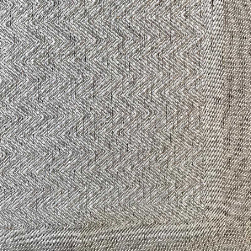 Kitchen Towel Half-Linen Herringbone