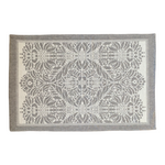 Kitchen Towel Half-Linen Indian Floral