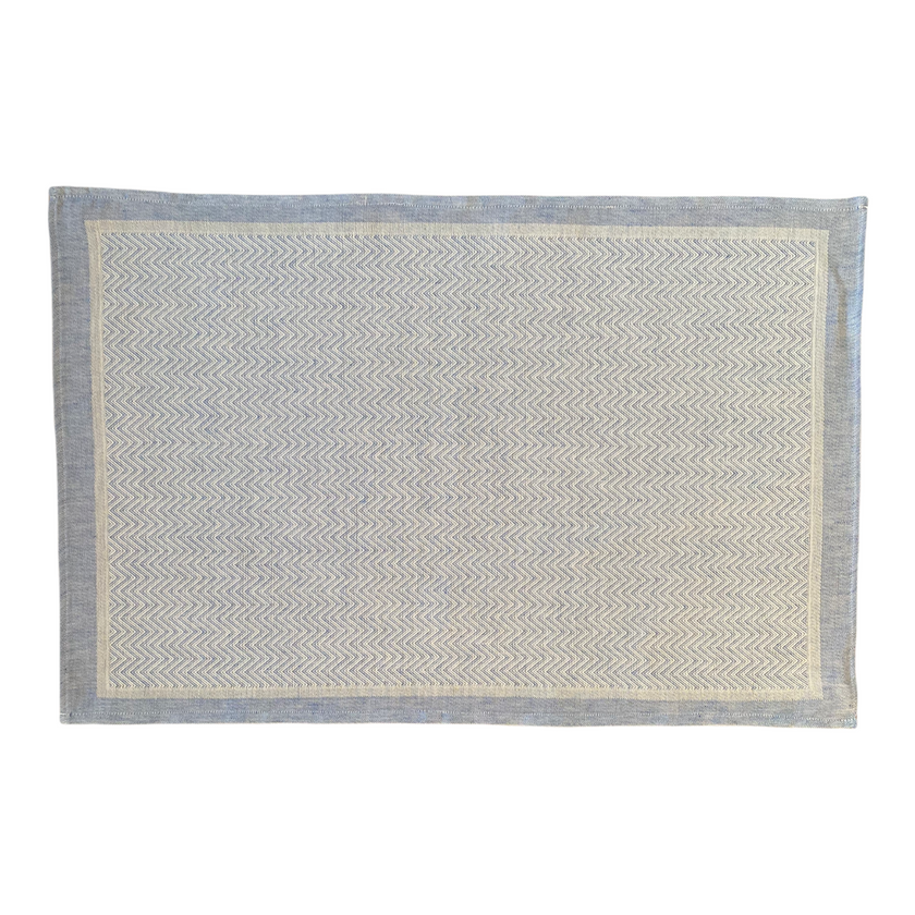 Kitchen Towel Half-Linen Herringbone