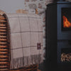 Wohndecke Snowflake Natural Cashmere