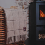 Wohndecke Snowflake Natural Cashmere