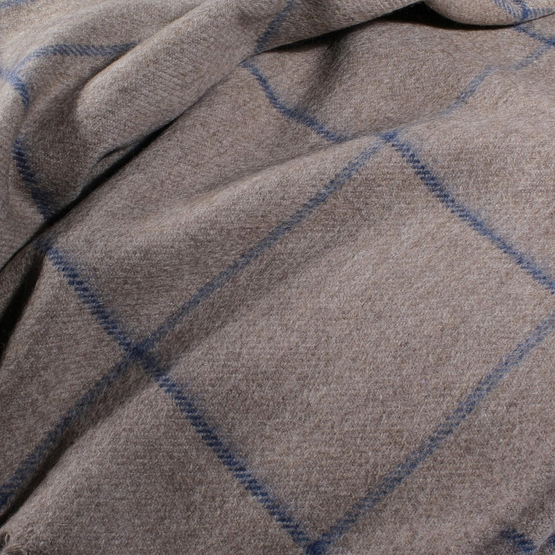 Wohndecke Snowflake Natural Cashmere