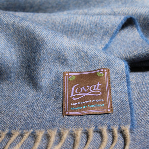 Wohndecke Angora Lambswool