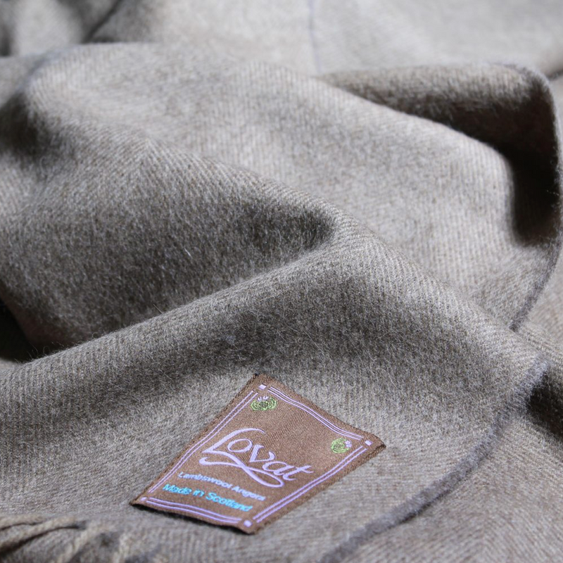 Wohndecke Angora Lambswool