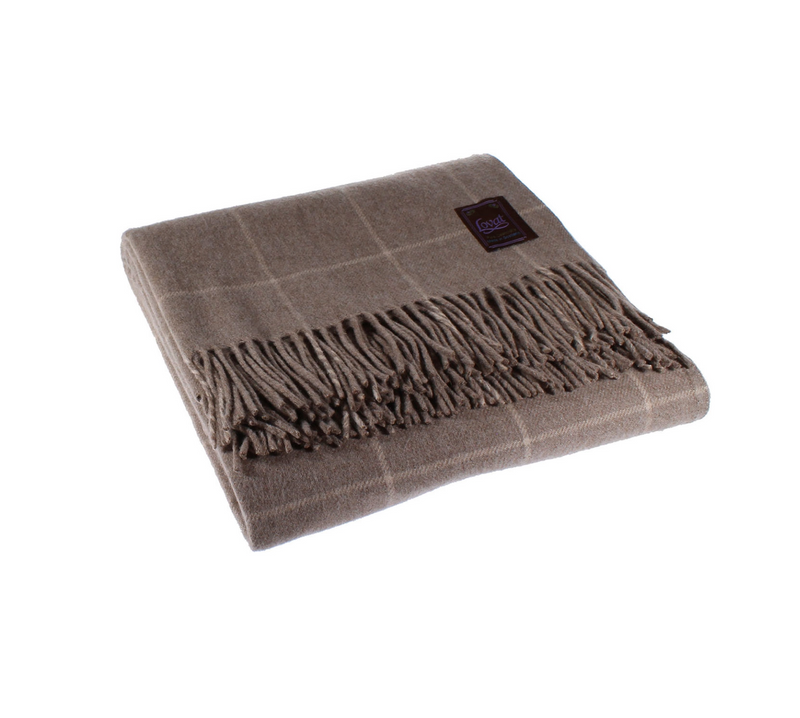 Wohndecke Snowflake Natural Cashmere