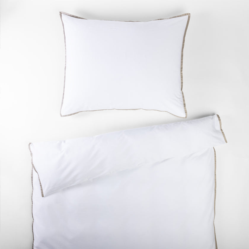 satinborder polster und decke